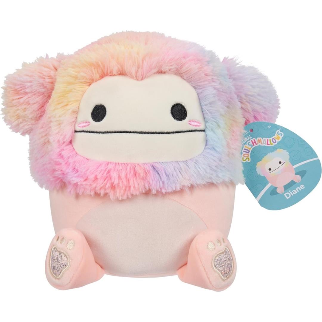 196566410626_1 Peluche Squishmallows Diane Peach Bigfoot Cm 20 - immagine 1