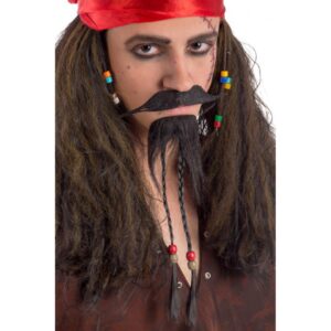 Set Pirata Baffi E Pizzetto
